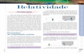 Relatividade - sistemaaguia.com.brsistemaaguia.com.br/downloads/28-rela.pdf · equação da dilatação do tempo, vemos que os inter-valos de tempo t e t 0 relacionam-se a partir