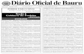 1 Diário Oficial de Bauru - bauru.sp.gov.br · Diário Oficial de Bauru DIÁRIO OFICIAL DE BAURUTERÇA, 15 DE ABRIL DE 2.014 1 ANO XIX - Edição 2.380 TERÇA, 15 DE ABRIL DE 2.014