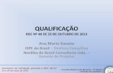 QUALIFICAÇÃO - crq4.org.br · Agenda - Definição - Objetivos - Qualificação de Projeto - Qualificação de Instalação - Qualificação de Operação - Qualificação de Desempenho