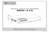 Modem Industrial 3G/GPRS MIN-410 - daruma.com.brdaruma.com.br/wp-content/uploads/2017/04/Daruma_manual_MIN410.pdf · apresentação da respectiva nota fiscal de compra, e não estará