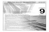 LÍNGUA PORTUGUESA · UnB/CESPE – SESI/SP Cargo 9: Analista Pedagógico ... LÍNGUA PORTUGUESA Texto para as questões 1 e 2 1 A degradação dos oceanos, provocada pela ação