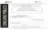 CADERNO DE PROVAS PROFESSOR DE MATEMÁTICAsigmapesquisas.com.br/fckfiles/files/prova- MATEMÁTICA.pdf · ... número de inscrição e o cargo para o qual se inscreveu. 2. ... Considere