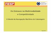 Os Entraves na Multimodalidade e Competitividade · EXPANSÃO DA CABOTAGEM NO BRASIL Maio/2010 AS ORIGENS DOS PROBLEMAS 3 A perene falta de planejamento estratégico para o setor