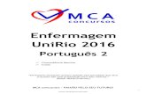 Enfermagem UniRio 2016 - mcaconcursos.com.brmcaconcursos.com.br/wp-content/uploads/2016/04/Portugues2UNIRIO-3.pdf · As cartas vão anexas ... nas Festas Literárias de Paraty, sem