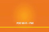 POO Wi-Fi PWI · XXXX. 3. Digite a senha para . inicialização. Senha: 0000. Aparecerá a pergunta: ... voltar subir descer menu inicial 2.relatórios 3.reimprimir comprovante 4.estornar