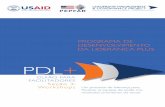 PDL+ - lmgforhealth.org Português...Introduzir as práticas e modelos conceptuais da liderança, gestão e governação Introduzir o conceito de clima de trabalho Esboçar um Modelo