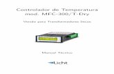 Controlador de Temperatura mod. MFC-300/T-Dry - Licht-Labs · Nota: os nomes dos parâmetros DNP3 foram mantidos no original em inglês para evitar dúvidas relativas à terminologia