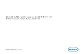 Dell UltraSharp U2417HA Manual de Usuário · • Medidor mostra o nível a energia que está sendo consumida pelo monitor em tempo real. ... Por linha diferencial a uma impedância