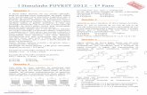 21 32 2 ISimulado FUVEST2012 1ªFase - O jeito fácil de ...quimicasemsegredos.com/documents/simulado_fuvest_1a_fase_2012.pdf · Os anabolizantes 1, 2, 3 e 4 apresentam a função