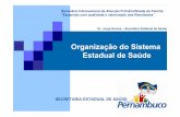 Organização do Sistema Organização do SUS em Pernambuco ...189.28.128.100/dab/docs/eventos/seminario_inter_dab/jorge_gomes... · Organização do Sistema Estadual de Saúde ...