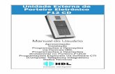 Manual do Usuário - HDL · Programação de ajuste da sensibilidade da detecção de tom de ocupa- ... alto-falante, jumpers de configuração, bornes de ligações, alto-falante