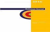 Balanço Social - adcoesao.pt · Balanço Social 2016 3 Nota Introdutória O Balanço Social configura um instrumento privilegiado de planeamento e de apoio à gestão, incluído