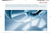 Brochura Fan Drive Rexroth - dc-br.resource.bosch.com · amento. A capacidade de resfriamento necessária pode aumentar de 15 a 40% em relação ao padrão Euro 6 ou TIER 4 final,