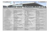 (67$'2 - Assembleia Legislativa do Estado de Santa Catarina · Encaminha documentação para a manutenção do título de reconheci-mento de utilidade pública da Associação de