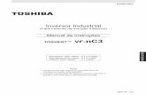 Inversor Industrial - inverter & Plc - mitsubishi plc 2 1 1. Leia primeiro Muito obrigado pela aquisição do inversor industrial Toshiba “TOSVERT VF-nC3”. Este manual é uma versão
