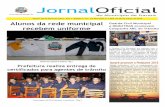 JornalOficial - itarare.sp.gov.br · Alunos da rede municipal recebem uniforme Prefeitura realiza entrega de certificados para agentes de trânsito Itararé promove o Pedalarte 2015
