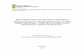 RELATÓRIO FINAL DE INICIAÇÃO CIENTÍFICA · Planta Borboleta Asclepias curassavica (Oficial de sala) Danaus plexippus (Borboleta Monarca) Brugmansia suaveolens (Trombeteira) Placidula