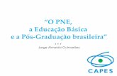 “O PNE, a Educação Básica e a Pós-Graduação brasileira” · 6. A importância da Inter(Multi)disciplinaridade na PG 7. Assimetrias: Distribuição da PG no Território Nacional
