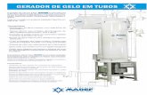 GERADOR DE GELO EM TUBOS - HQ - madef.com.br · automática de produção de gelo construído com tubos de aço inoxidável, projetado para o abastecimento em hotéis, supermercados,
