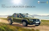 Nova Renault DUSTER OROCH · A suspensão traseira Multilink, juntamente com um maior entre-eixos em relação ao Duster, oferece melhor dirigibilidade, proporcionando uma condução