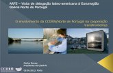 ARFE Visita de delegação latino-americana à Eurorregião ... · 4 Sítios classificados Património Mundial da UNESCO: Porto, Douro, Guimarães, Côa Uma região com relevância