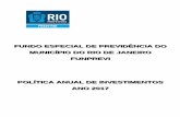 FUNDO ESPECIAL DE PREVIDÊNCIA DO MUNICÍPIO DO RIO …rio.rj.gov.br/dlstatic/10112/6636087/4179835/Politicadeinvestiment... · Conselho de Administração do Instituto de Previdência