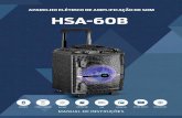 Obrigado por escolher a HSSOUND!blog.bemol.com.br/.../1/9/1/191966/1515161398651-manual-HSA-60B..pdf · Você acaba de adquirir um produto fantástico! Leia atentamente este manual