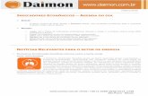 NEWSLETTER DAIMON - daimon.com.br · de eficiência energética, de acordo com a operação do bondinho, um sistema de transporte limpo, de alta capacidade e que não emite ruído.