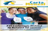 XVI Conferência Distrital do Rotaract foi sucesso · sinado pelo governador Sebastião Ventury e pela presidente da Subcomissão do Intercâmbio, Ana Cristina Manfredo de Almeida