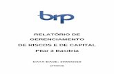 RELATÓRIO DE GERENCIAMENTO DE RISCOS E DE … · Para atender aos requisitos das práticas de mercado e aos regulamentos internos do mercado financeiro brasileiro, o BRP criou uma