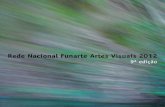 Rede Nacional Funarte Artes Visuais 2012 · Nacional Funarte Artes Visuais chega a sua 9ª edição integrando na trajetória todas as atividades artísticas ... releituras e formas