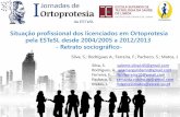 Situação profissional dos licenciados em Ortoprotesia pela ...repositorio.ipl.pt/bitstream/10400.21/4761/1/Situação... · apresentada a Faculdade de Economia da Universidade de
