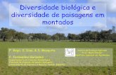 Diversidade biológica e diversidade de paisagens em montados · ecossistema… (Forman, 1997) …Do ... Componentes de biodiversidade amostrados (grupos taxonómicos) ... No Slide
