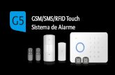 Sistema de Alarme - Security 360 · G5 Sistema de alarme com GSM integrado •Fácil programação do sistema, via APP gratuita •O sistema G5 é um moderno e estético sistema de