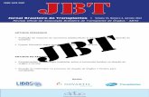ISSN 1678 3387 JBT 1689 - Associação Brasileira de ... · avaliada por tomografia computadorizada de abdome multislice. A média de realização do downstaging ao transplante foi