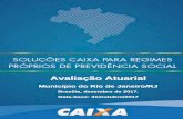 Relatório de Avaliação Atuarial 2018 Município do Rio ... · Patrimônio do Plano ... Financiamento com alíquota suplementar constante ... Quadro 12: Patrimônio constituído