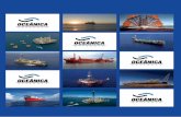 Catálogo Oceânica - Oceânica Offshore · Engenharia Estrutural Análise global Análise local Engenharia Subsea Risers e dutos ... navegaçäo, manobra e atracação de navios,