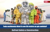 DuPont Safety & Construction · elaborar Plano de Resposta a Emergências que contemple ações específicas a serem adotadas na ocorrência de vazamentos de amônia ...
