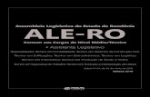 Assembleia Legislativa do Estado de Rondônia ALE-ROtulo da obra: Assembleia Legislativa do Estado de Rondônia Cargo: Comum aos cargos de Nível Médio/Técnico (Baseado no Edital