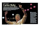 ESPIRITUALIDADE Carlos Buby A música como alimento ... · de Deus Repentista", no qual canta músicas de sua autoria, de pontos religiosos a cantigas de inspiração nordestina Texto