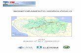 30º monitoramento hidrológico 2012arquivos.ana.gov.br/infohidrologicas/monitoramento/AmazoniaOci... · representam a climatologia da precipitação, ... aumento gradativo das chuvas