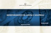 MONITORAMENTO DE CAPITAL E SOLVÊNCIA - ans.gov.br · Bancário IV (bancos de desenvolvimento) 4 693,2 11,3% ... Propor ao Diretor de Fiscalização a emissão de normas sobre coleta