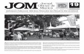 JOM-519 - marica.rj.gov.br · A primeira edição do jornal RJ InterTV foi transmitida ao vivo de um estúdio montado pela emissora na praça. ... Art. 4º Entende-se como projeto