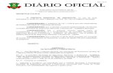 Página I de XIII DIÁRIO OFICIAL - amparo.pb.gov.br · DIÁRIO OFICIAL DIÁRIO OFICIAL DO MUNICIPIO DE AMPARO Criado pela Lei Municipal nº 004 de 11 de abril de 2001.ANO XVI –
