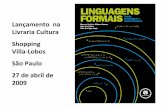 Lançamento na Livraria Cultura Shopping Villa-Lobos São ... Livraria Cultura.pdf · • Apostila com cerca de 200 páginas feita em ChiWriter (DOS); • 1992-1995: Aulas na Poli,