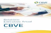 Relatório Executivo Anual CBVE · Até pouco tempo atrás, a maioria dos trabalhos voluntários provinham de ações pessoais, grupos escolares e religiosos. De alguns anos para
