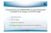A Experiência da COPASA MG no aproveitamento energético do ...hiria.com.br/html/FTEC/pdfs-link-temporario/Marcelo-Monachesi-Gaio.pdf · A COPASA MG Água (un) 3.779.192 Esgoto (un)