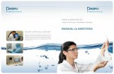 MANUAL DE ANESTESIA - dentalabs.com.br · equipamentos e sistemas de produção, tornando a unidade fabril de Catanduva (SP) uma das maiores e mais modernas fábricas de anestésicos