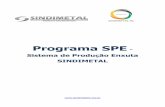 Programa SPE - sindimetalrs.org.br · caminho da análise objetiva, prática e dinâmica, com base no histórico de problemas, que devem ser tratados e melhorados com a utilização