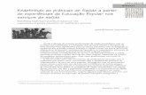 Redefinindo as práticas de Saúde a partir de experiências ...brasil.campusvirtualsp.org/sites/default/files/Saude Educ Popular.pdf · problemas sociais globais e a propaganda embutida